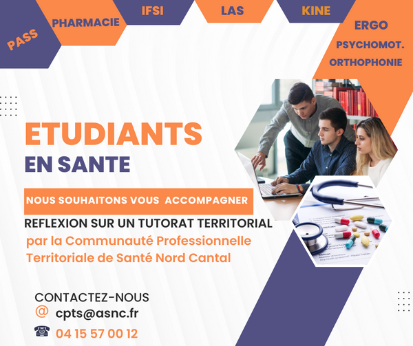 Accompagnement des étudiants en santé - toute orientation médicale ou paramédicale