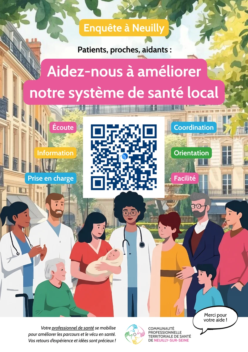 Enquête santé à Neuilly : vous avez la parole !