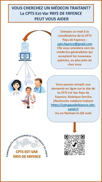 Vous cherchez un médecin traitant? 